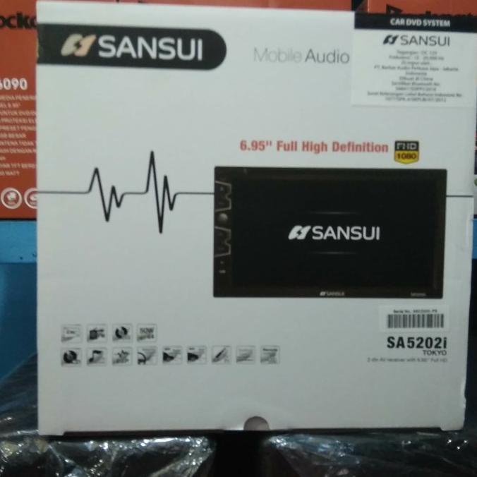 Doubledin Tv Sansui Head Unit Audio Mobil