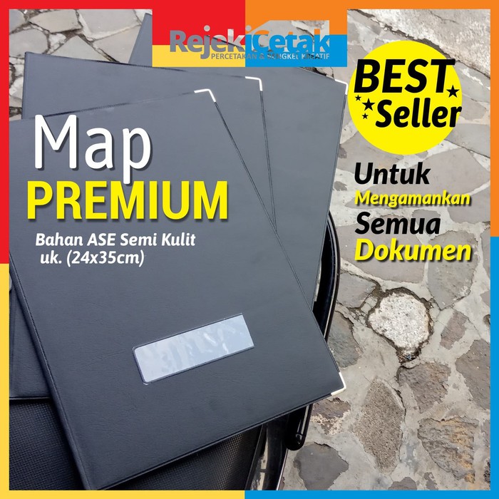 

Map Premium, Bahan ASE (semi kulit), Dijamin Dokumen Anda Aman