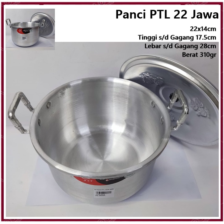 Panci Jawa PTL 22 Maspion