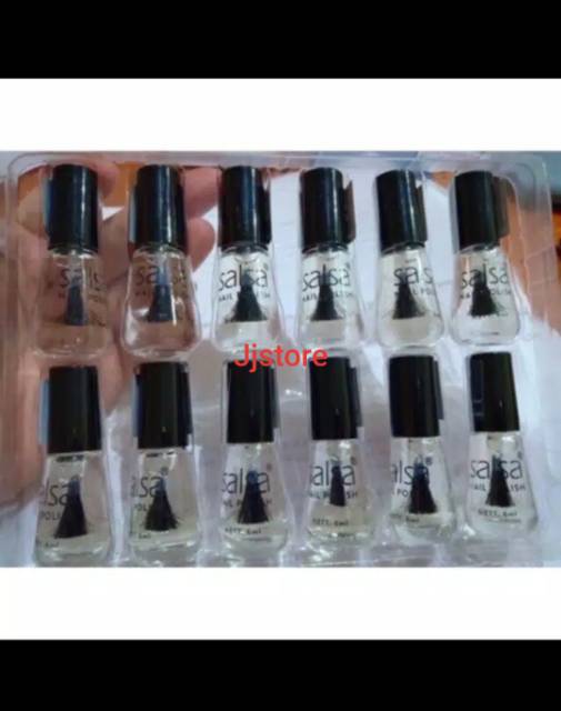 Kutek kutex nail polish salsa bening ecer