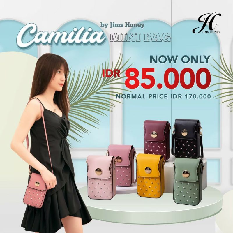 LOUISA Camilia mini bag Jimshoney Original tas selempang wanita import murah fashion cod tas hp