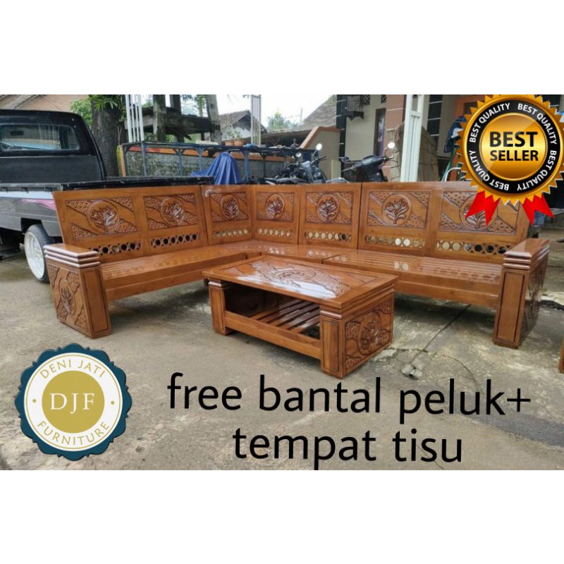 kursi tamu sudut kursi tamu jati jepara