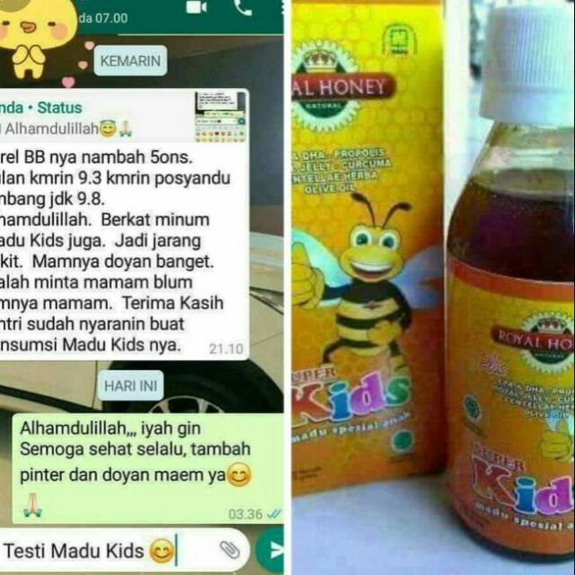 

Natural Honey Super Kids