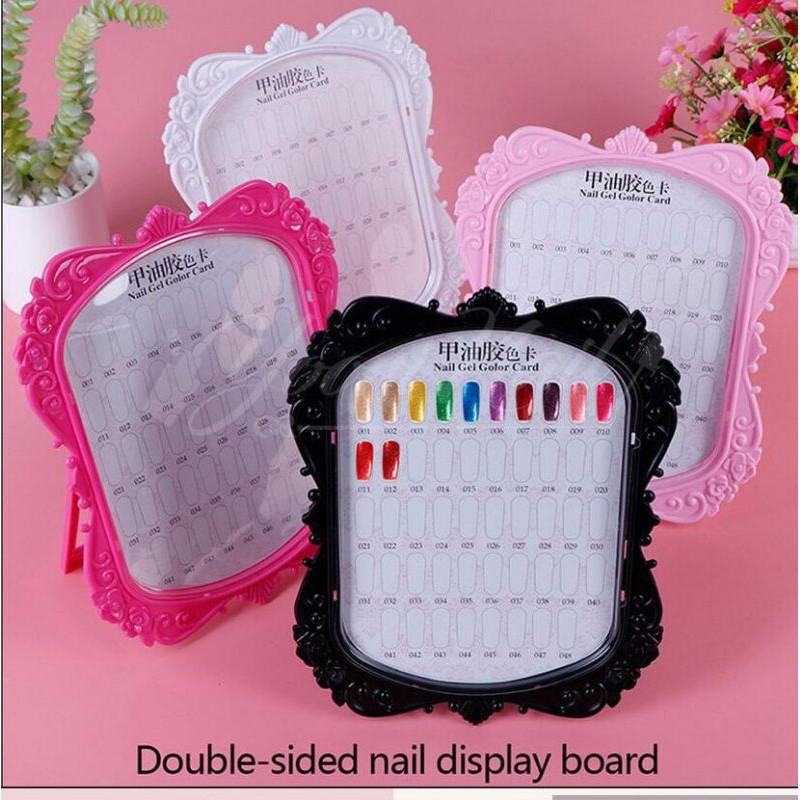 Nail Art Display Colour / Frame Display Nail Art / FIGURA NAIL Pigura