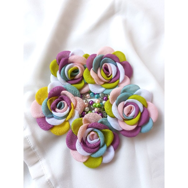 BROSS HIJAB / BROSS BAHU MAWAR RAINBOW