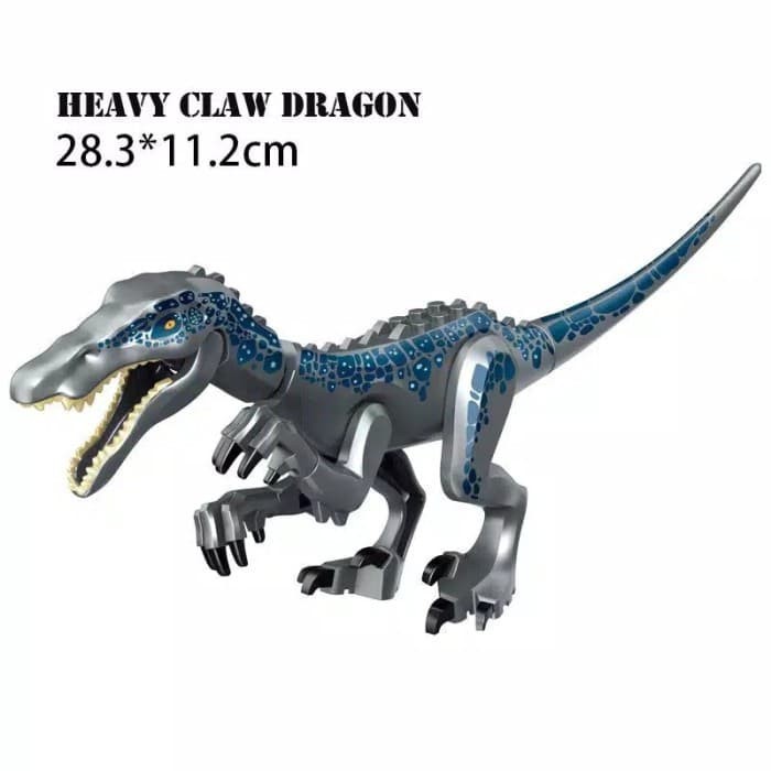 JK -  Mainan lego dinosaurus baryonix Raptor Brick Bigfigure Jurassic Park