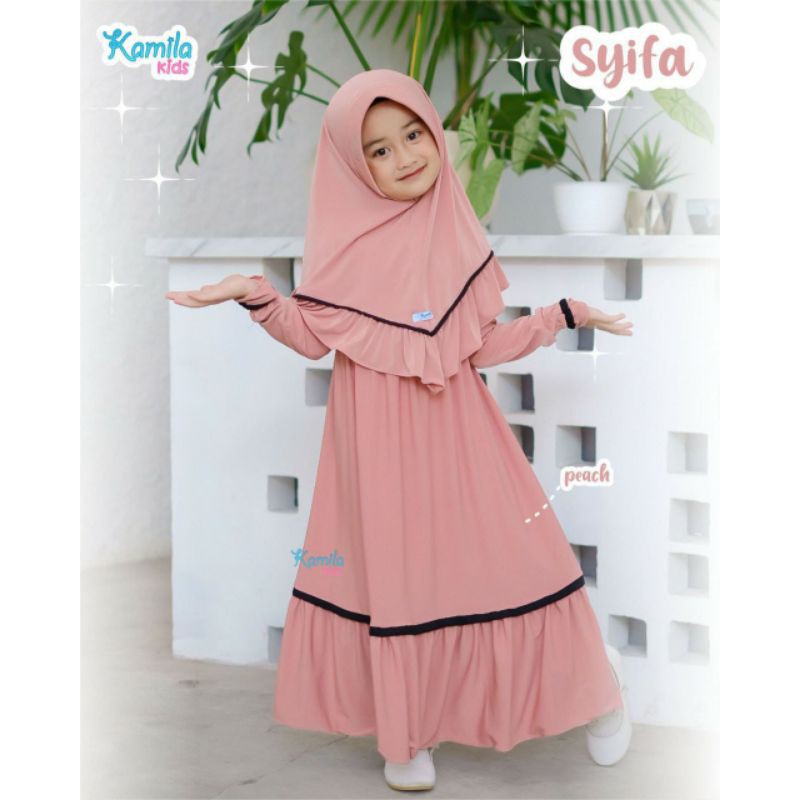 OPEN PO gamis SYIFA DRESS by kamila.kids