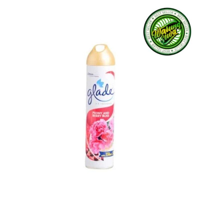 Glade aerosol peony berry bliss 350ml