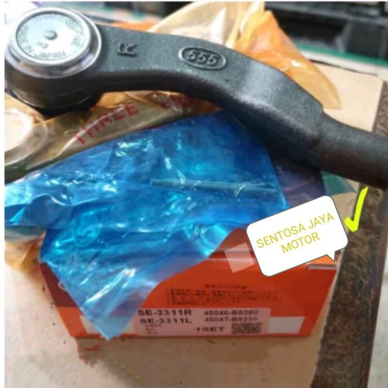 TIE ROD END TIEROD GRANMAX GRAND MAX GRAN MAX GRANDMAX LUXIO 555 JAPAN 1SET ORIGINAL JAPAN