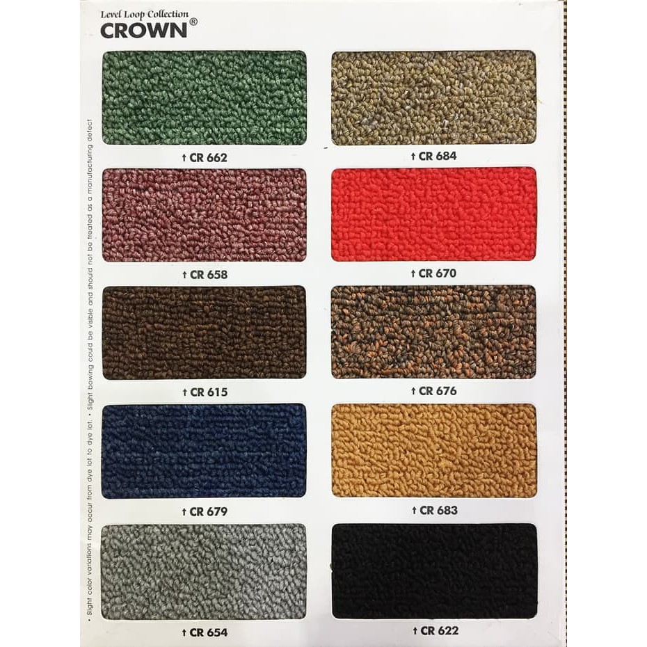 Karpet Meteran Crown Karpet Crown untuk Lantai di Kantor