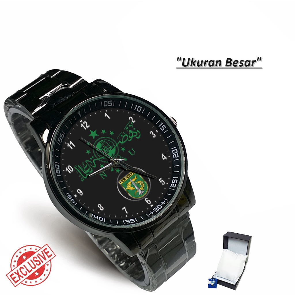 Jam Tangan Rantai Couple NU - PERSEBAYA (Mantul)