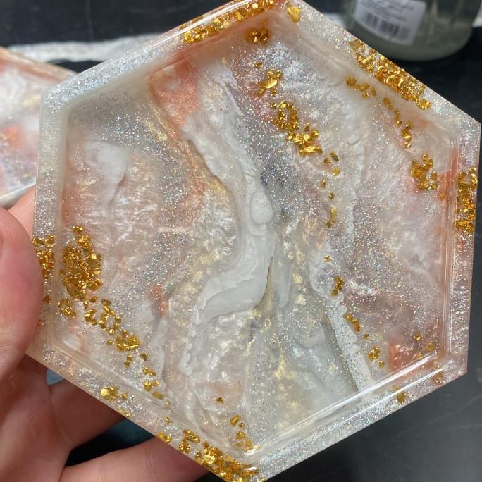 

(BISA COD) CUSTOM Pen and Brush Holder Resin Arts Handmade NEW Kode 647