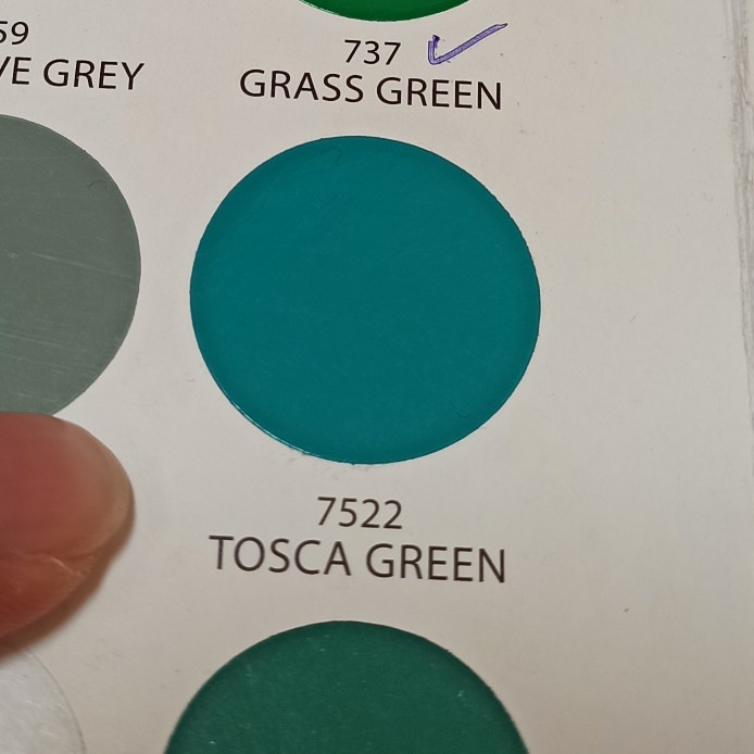 SAPPORO TOSCA GREEN 7522 Toska Hijau Biru Cat Semprot Pilox Pylox