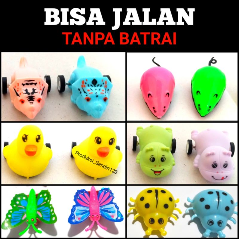 mainan kucing banyak karakter bisa jalan lucu mainan anjing