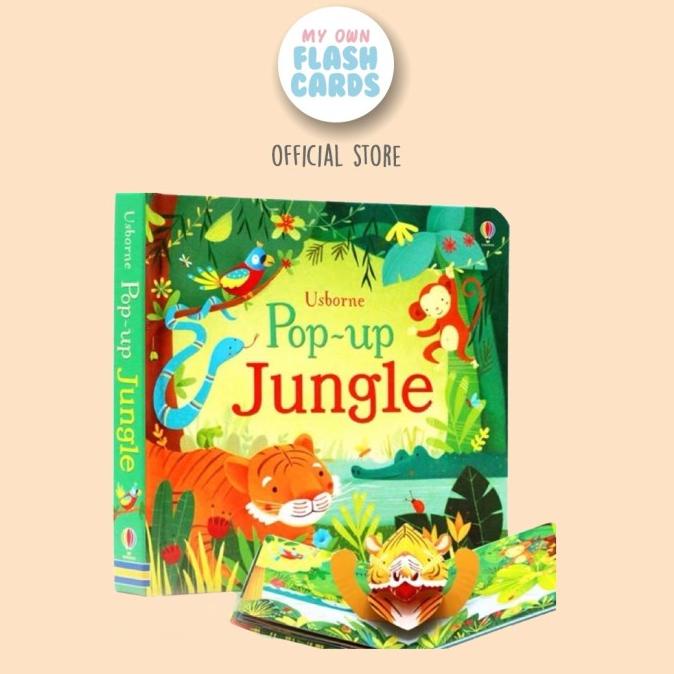 

Usborne Pop Up Book Jungle - Buku Edukasi Impor Anak Children Animal Thebest