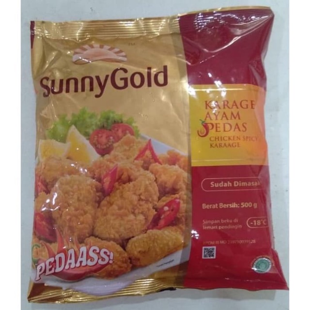 

Sunnygold karage pedas 500gr