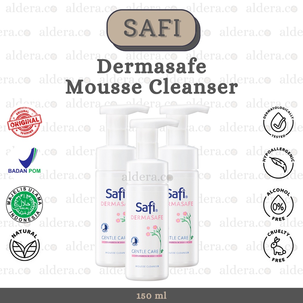 SAFI Dermasafe Mousse Cleanser — Safi Dermasafe Gentle Care ,  Safi Dermasafe Sensitive Skin , Safi 