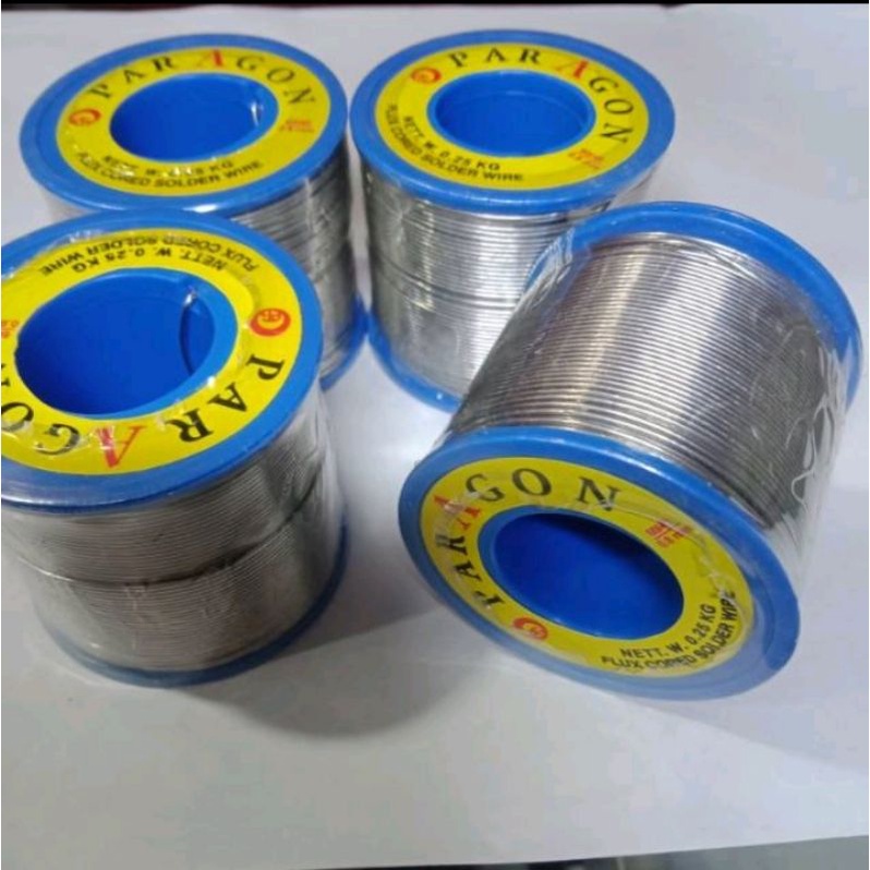 Tinol paragon ukuran 0,25 kg timah solder paragon ukuran besar 250 gr