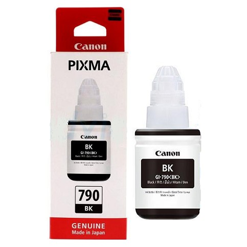 Tinta Canon BK 790 Genuine For Canon PIXMA G1000 G2000 G2002 G3000