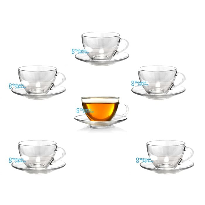 

Cangkir Teh | Tea Cup Set | 6pcs Set Cangkir dan Saucer CLASSIC