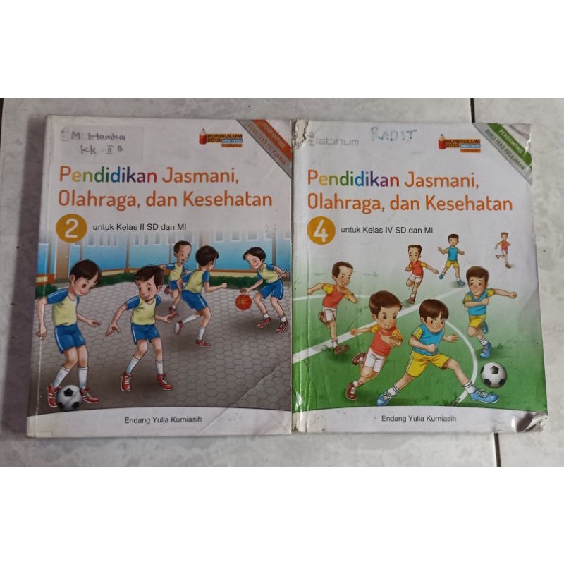 

(PJOK) Penjasorkes / Pendidikan Jasmani, Olahraga, dan Kesehatan kelas 2 & kelas 4