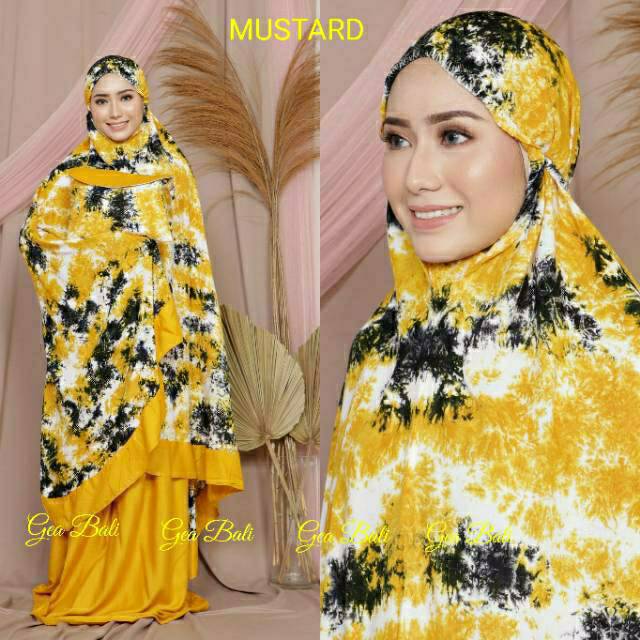 MUKENA TIE DIE SMOKE BALI /Geser foto lihat warna lain