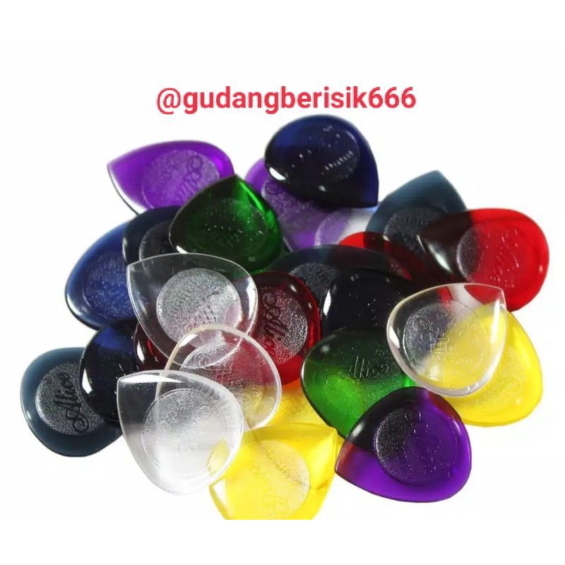 Pick Gitar ALICE Stubby 100J - Pick Guitar Bass Akustik Elektrik Murah Berkualitas