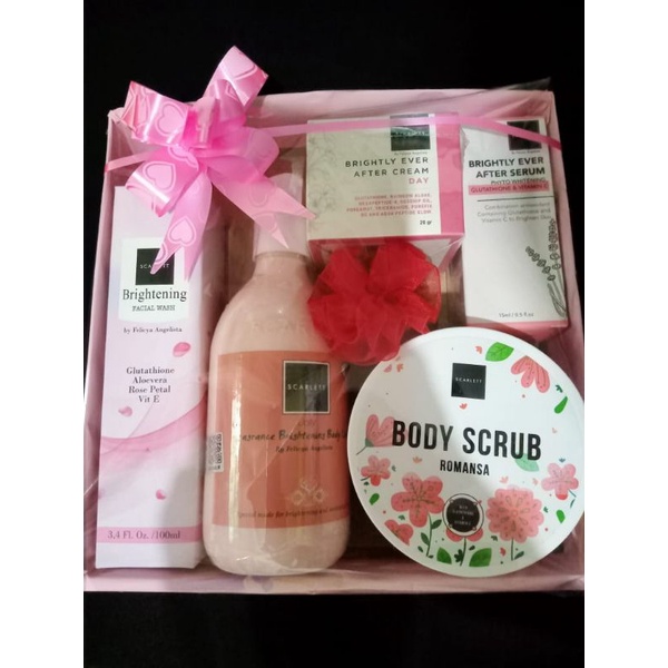 kado untuk istri / Hantaran pernikahan skincare scarlett
