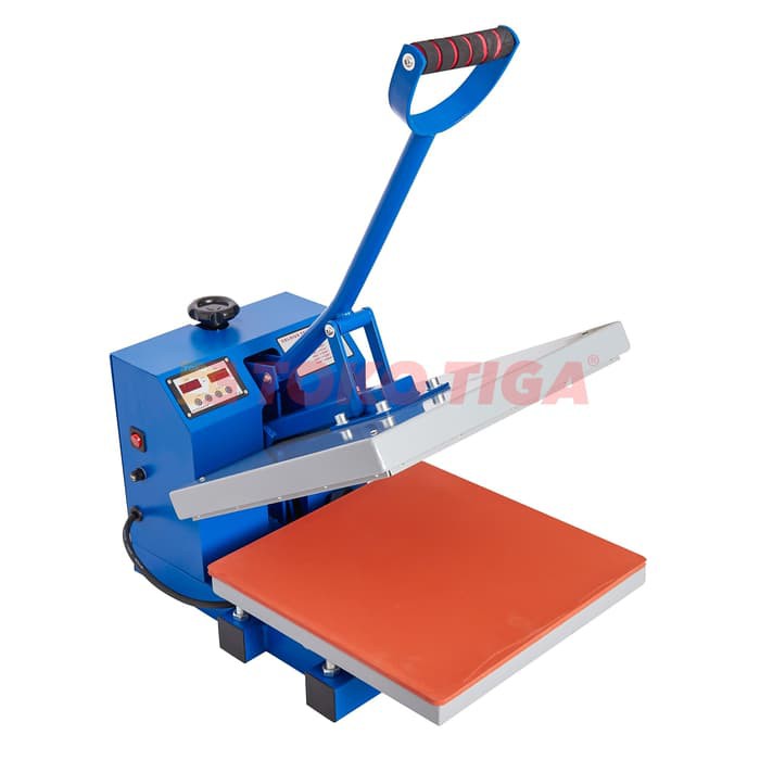 Mesin Press Sablon &amp; Kerah 38 x 38cm Merk BAI JIN LONG