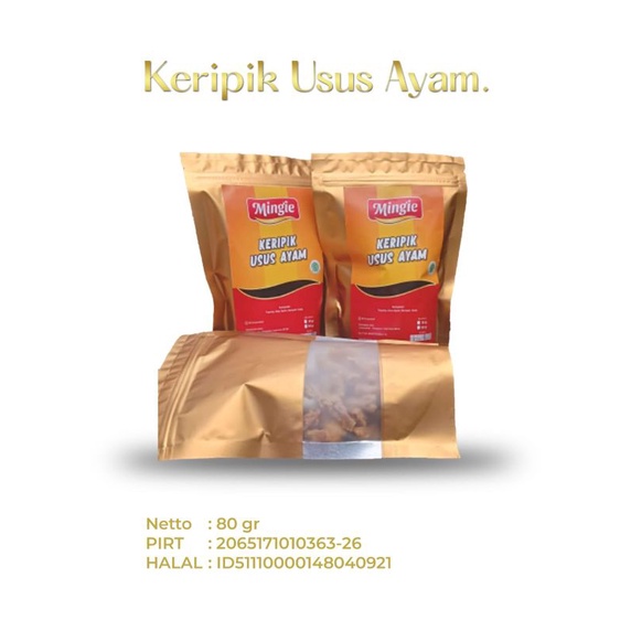 

Keripik Usus Ayam 80g