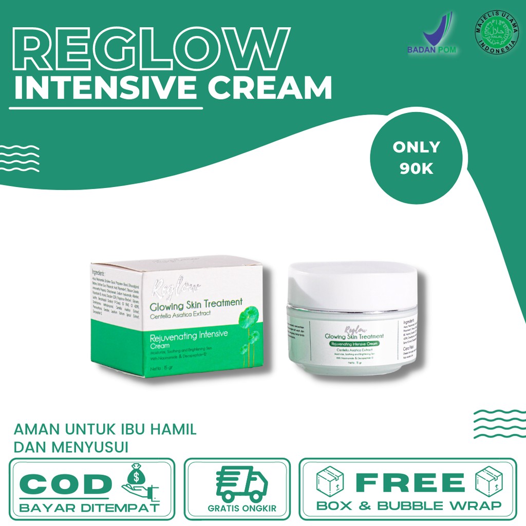Krim Wajah untuk Semua Jenis Kulit dari Reglow Skin Treatment Aman untuk Ibu Hamil dan Menyusui