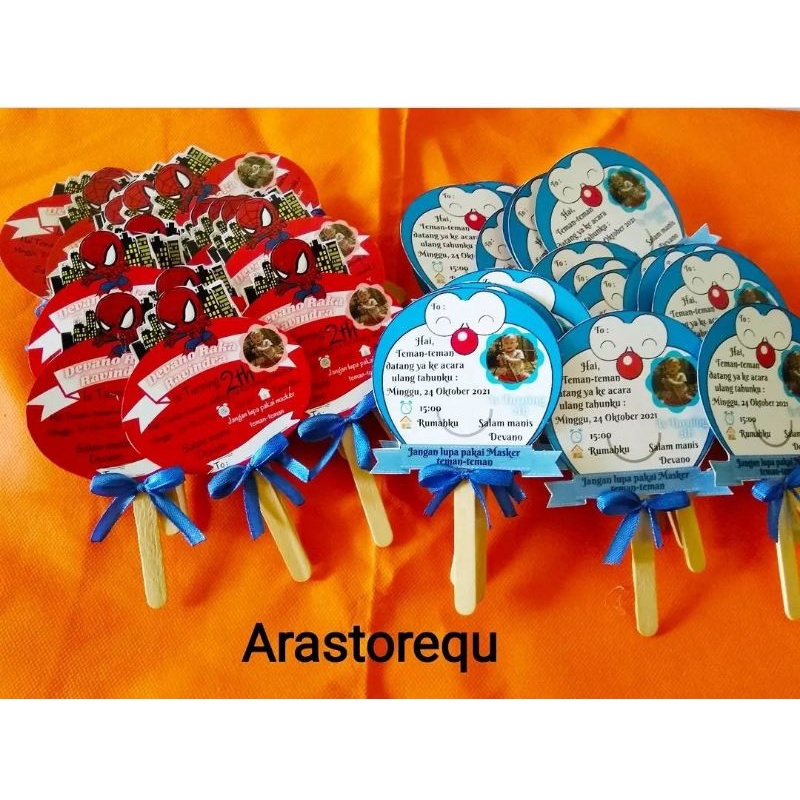 

undangan ultah unik