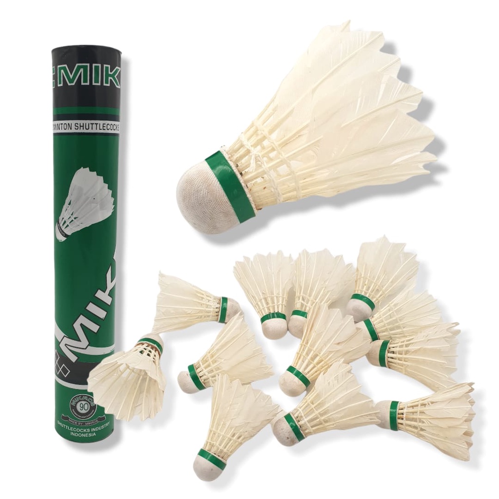 KOK Badminton MIKROS Merah isi 12 / Kok Bulutangkis / Mikros Kok Bulutangkis Badminton Anak Isi 12pcs/  Badminton Shuttlecocks/ Kok 1 Tabung