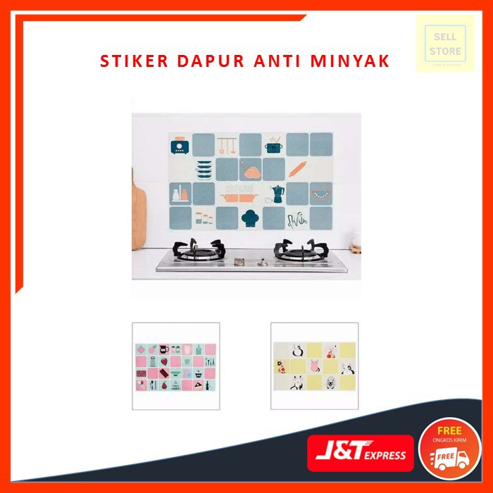 Wallstiker Dapur/Stiker Dapur/Stiker Dapur Anti Minyak