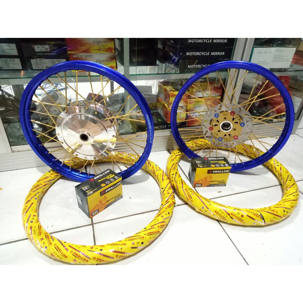 Paketan Motor Matic Velg + Ban ring 14 atau 17 Mio Vario Beat Scoopy