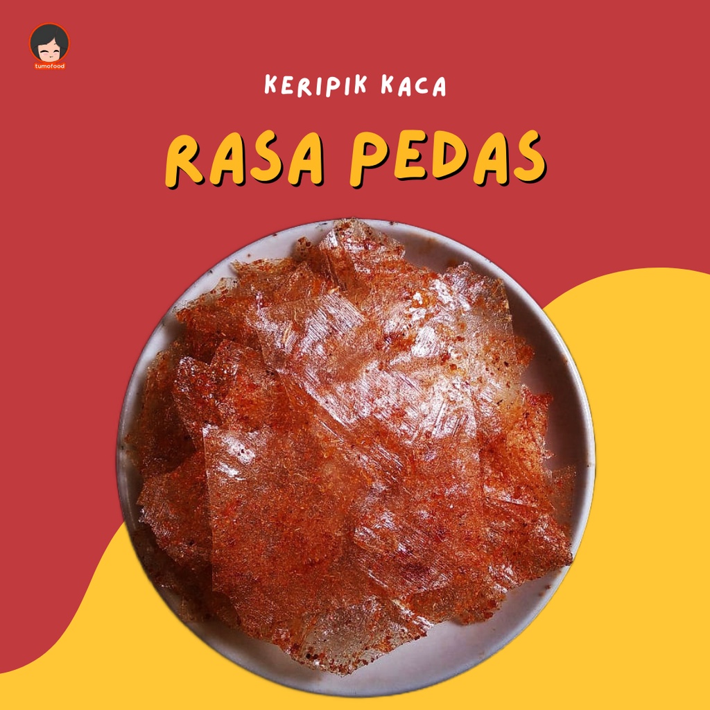 

KERIPIK KACA/ KRIPCA/ KERIPIK BELING PEDAS BY TUMOFOOD