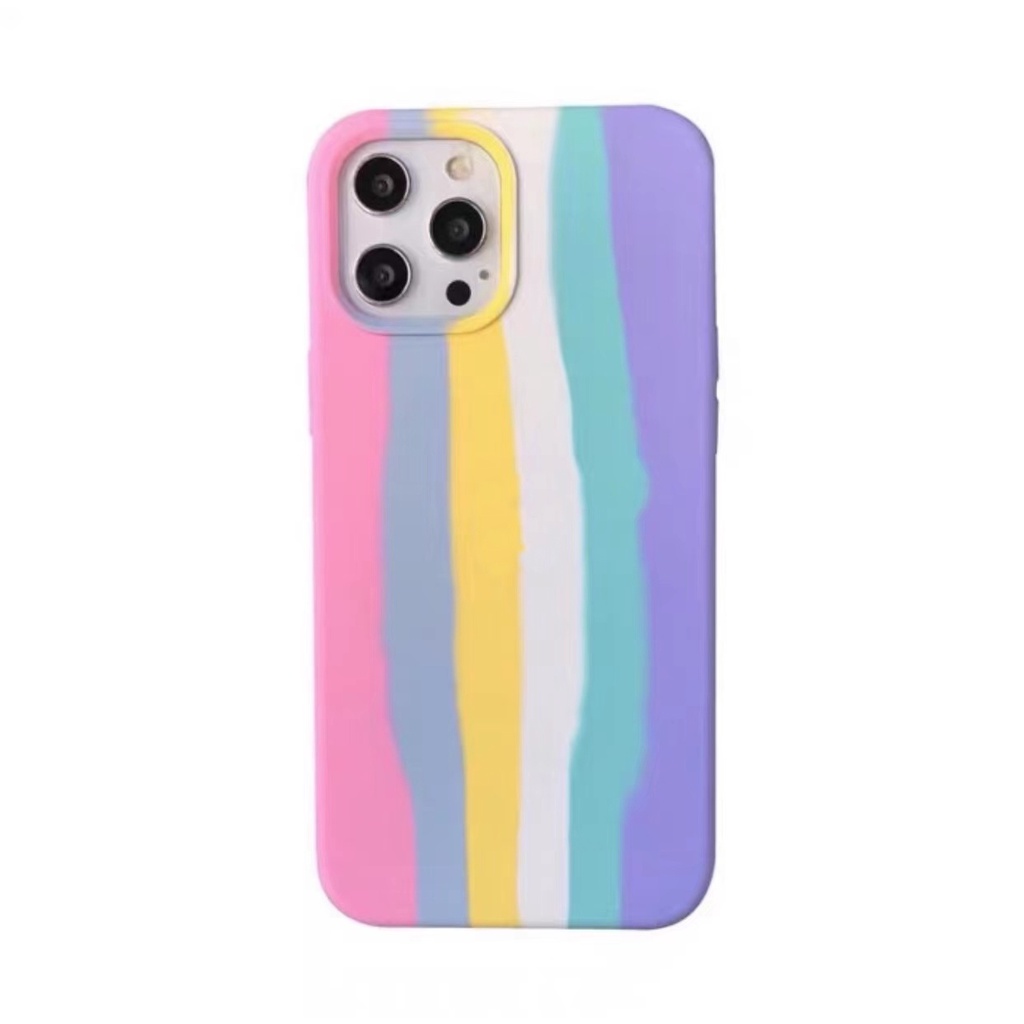 Silicone Rainbow Case For IPHONE 6 6S 6PLUS 7 8G 7PLUS X XS MAX XR 11 PRO MAX