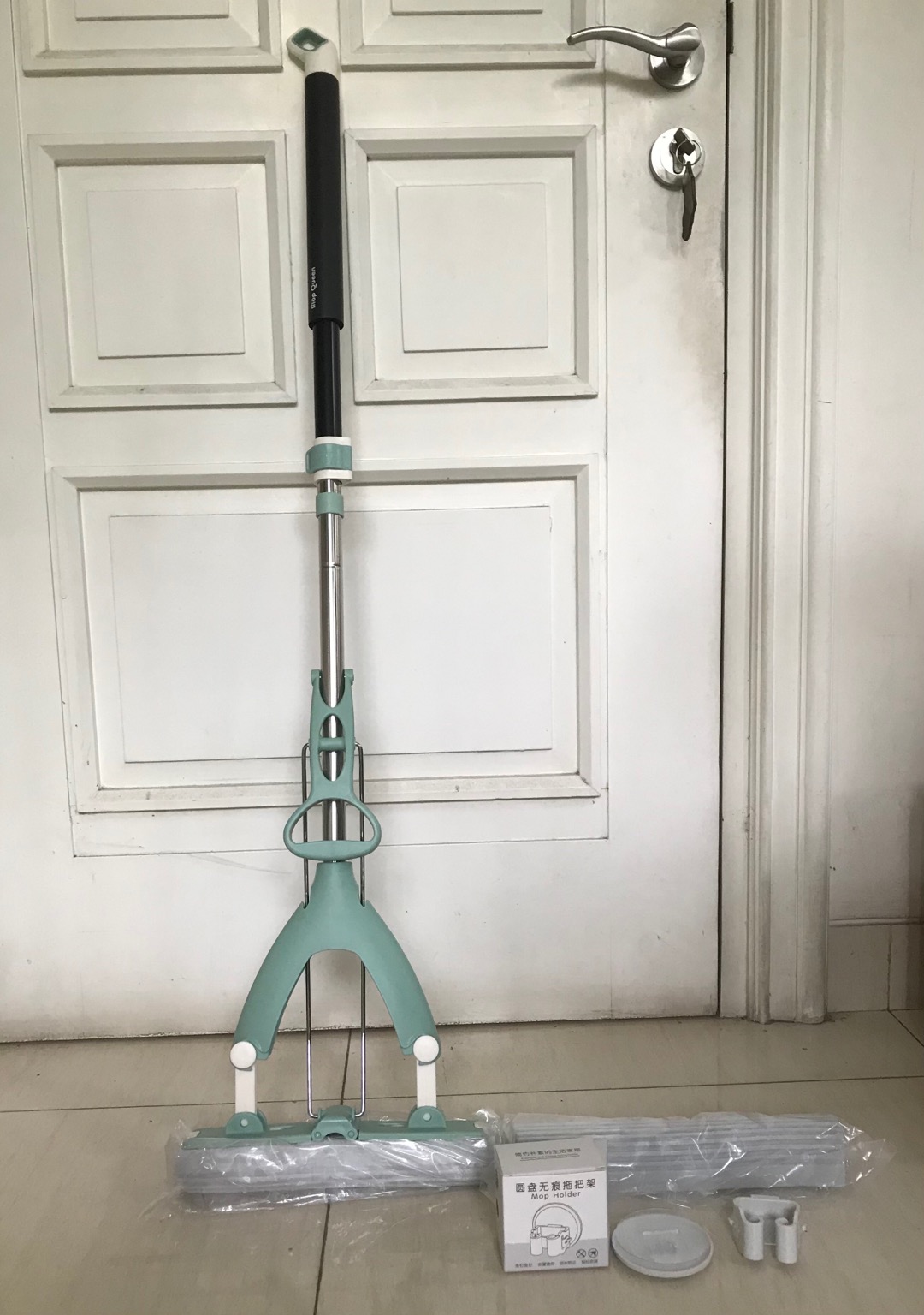 Mop Queen Mopqueen Pink / Hijau Tosca Stein Steincookware Pel Lantai
