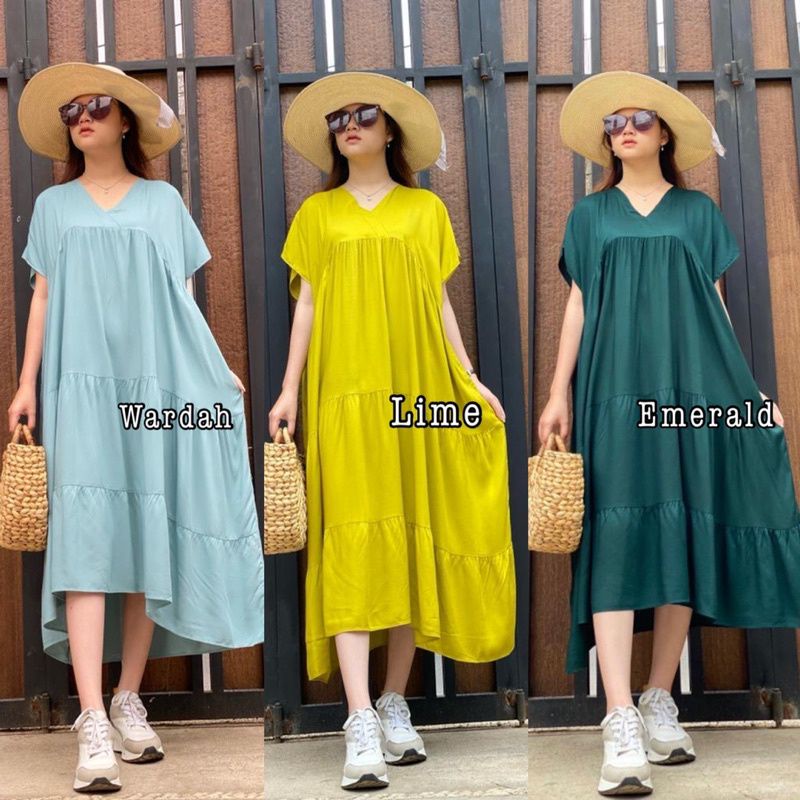 KANZIA DRESS || DRESS MURAH || DRESS VIRAL