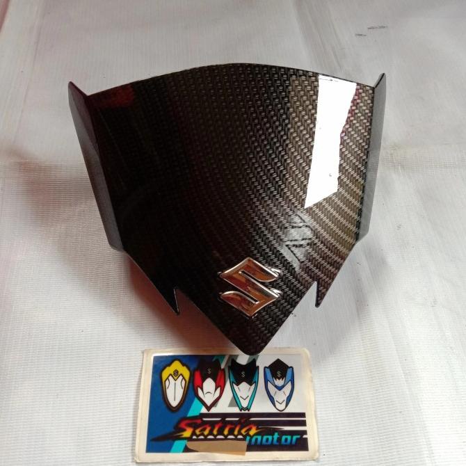 READYY windshield carbon satria f injeksi visor carbon Fu Fi TERLARIS
