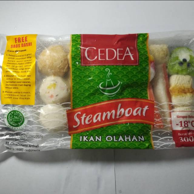 

Cedea Steamboat set 300 gr