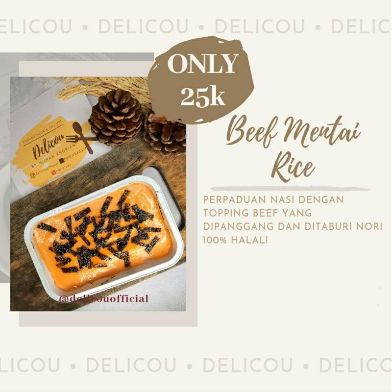 

(TERMURAH!!!) Mentai Rice by DELICOU