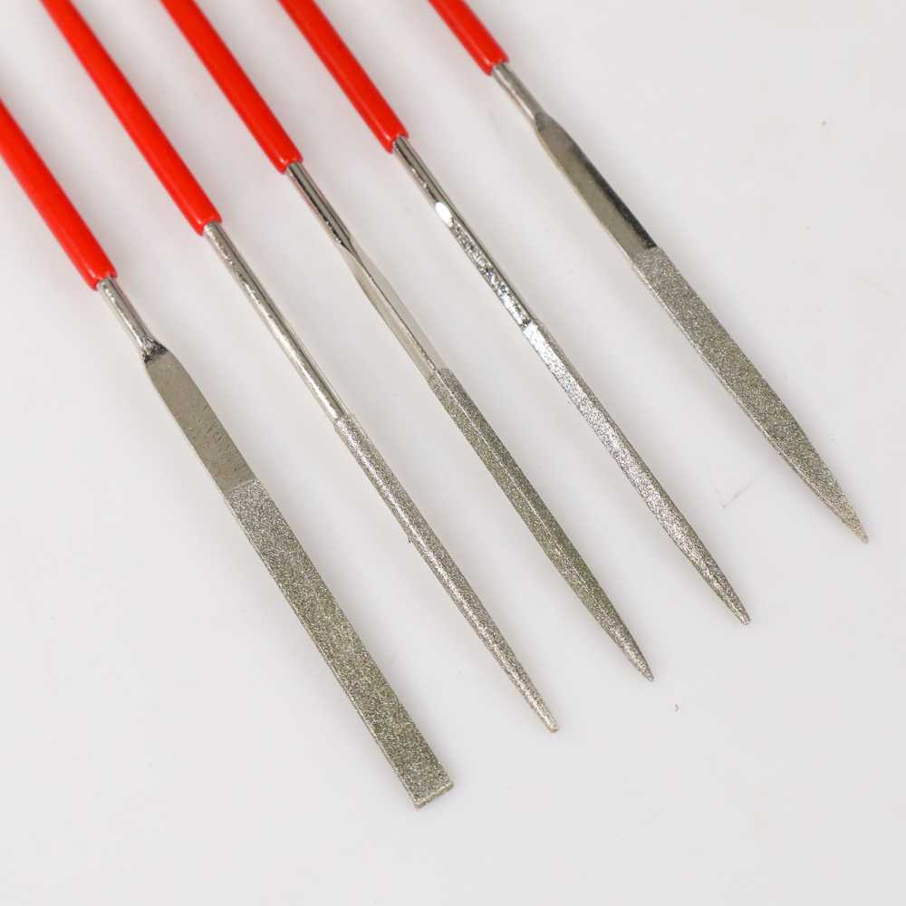 Jakemy 5 in 1 Diamond Needle Files Carving Set Pisau Pahat - JM-FL1-1