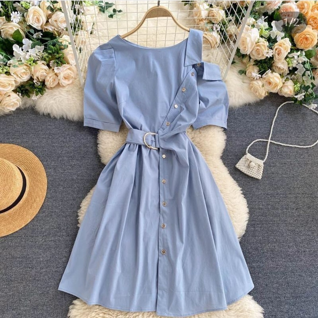 AS FASHION-COD-MC-BAJU DRES WANITA TERBARU-DRES WANITA KOREA-DRES WANITA CASUAL-PAKAIAN DRES