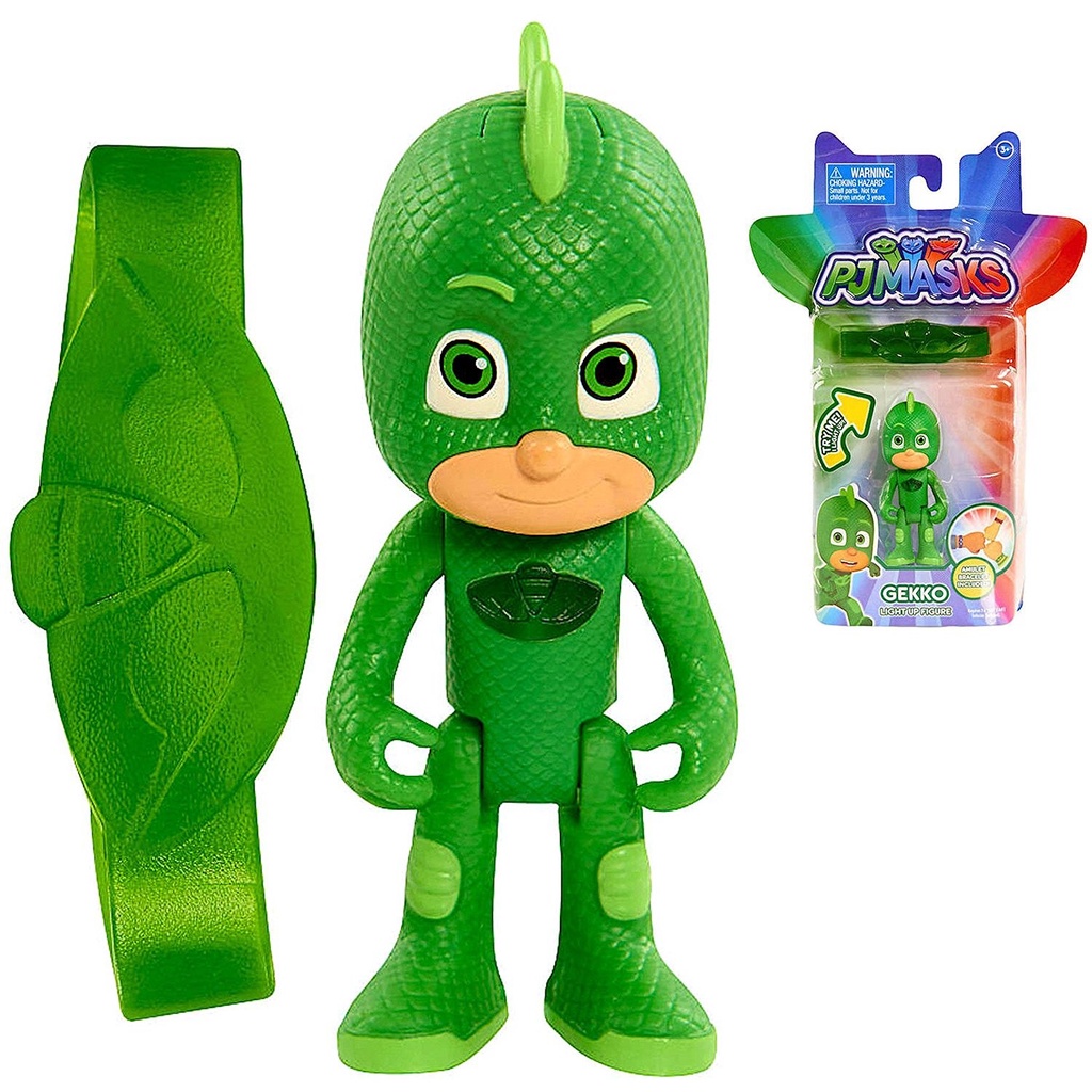 Figure Pj Masks Pjmasks Light Up Figure With Amulet Bracelet Ada Lampu