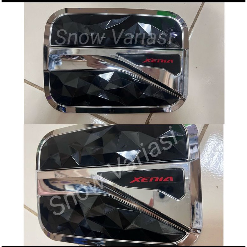 Tank Cover All New Xenia Tutup Bensin Diamond Hitam 2012 2014 2020 2021