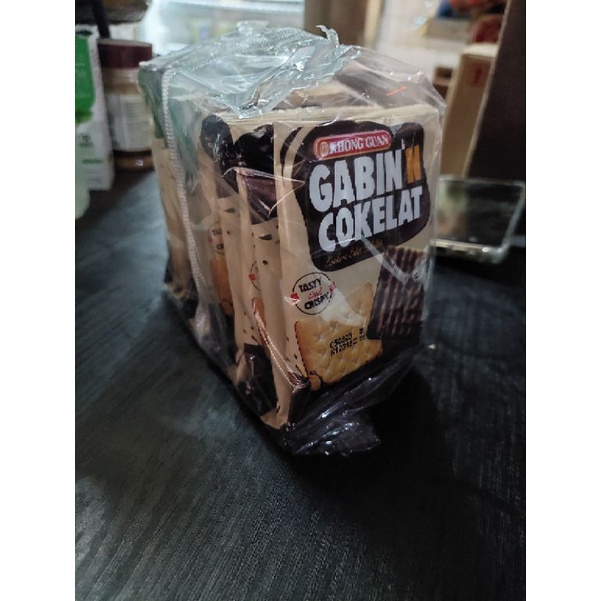 Khong Guan Gabin Cokelat 10 bks