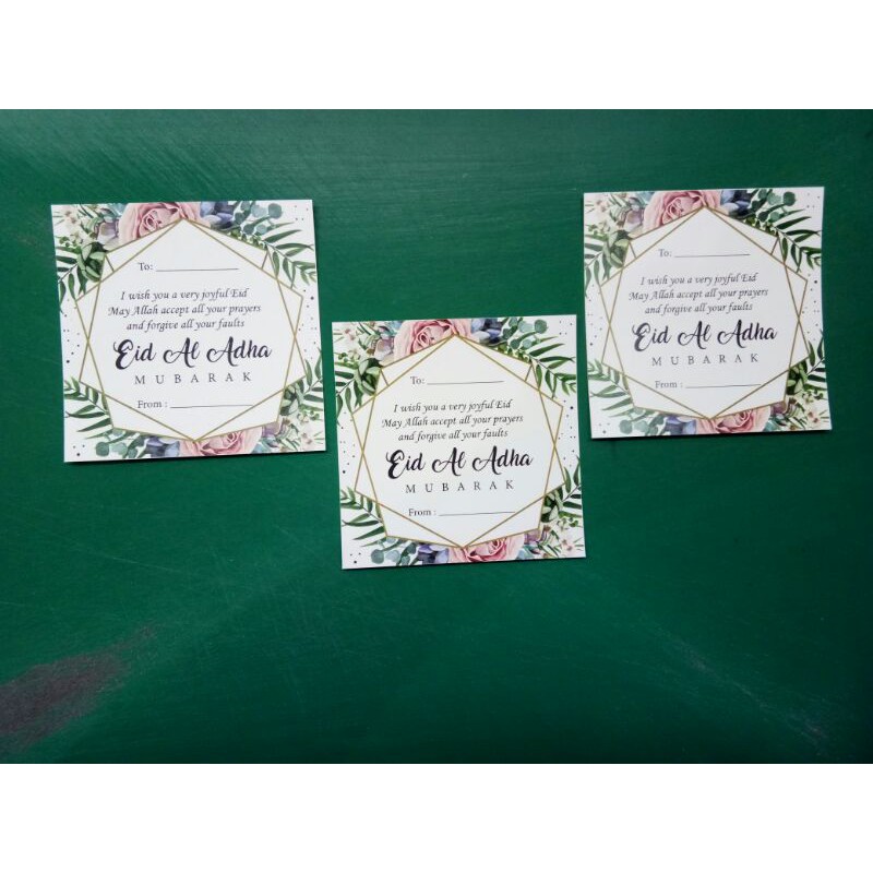 

kartu hampers idul adha 12 pcs