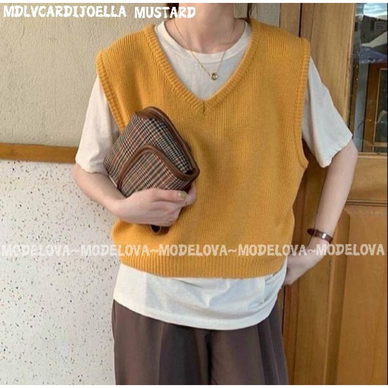 MDLV~ BAJU RAJUT ROMPI JOELLA // ROMPI RAJUT CEWEK // FASHION WANITA