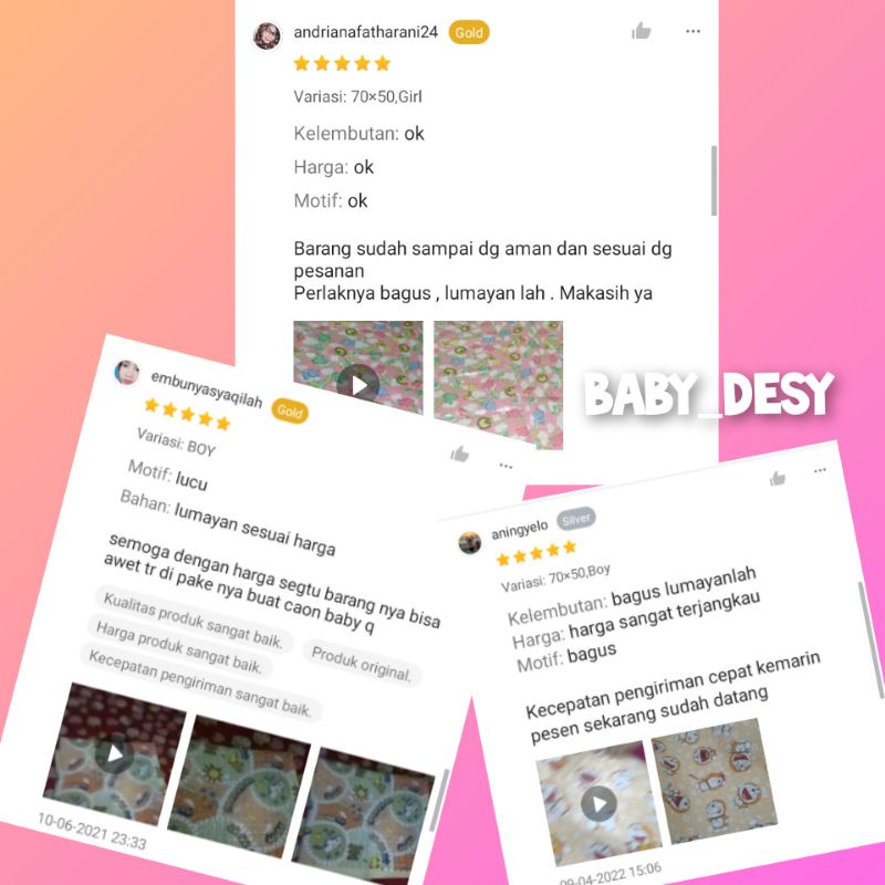 PERLAK BAYI BESAR 70cm×55cm TERMURAH / ALAS OMPOL BAYI / PERLAK WATERPROOF